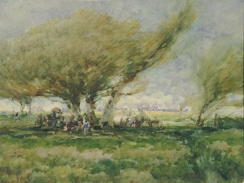 Cikánský tábor, William Henry Holmes
