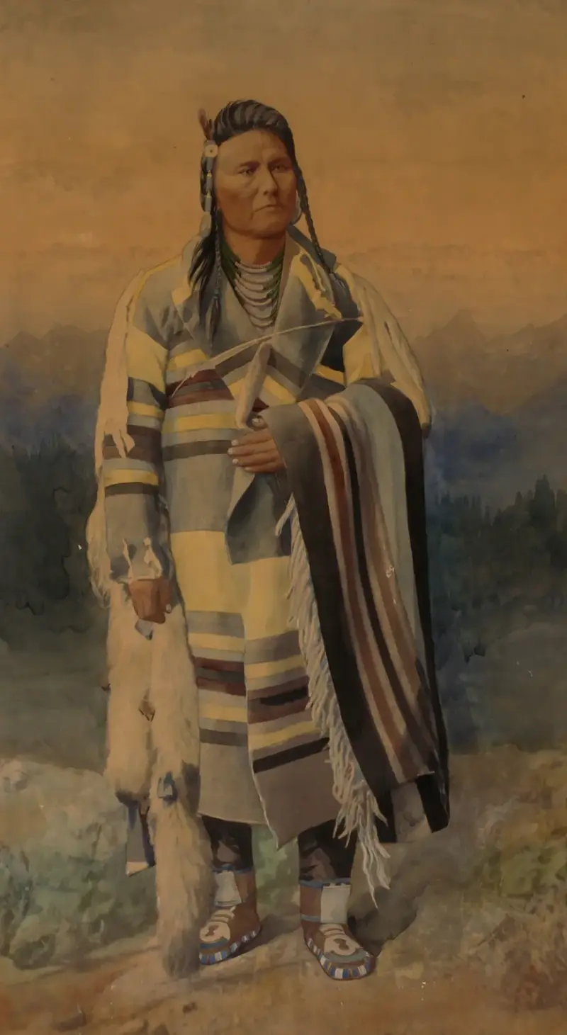 Chief Joseph of the Nez Perce, 1880 – nr 1 av William Henry Holmes