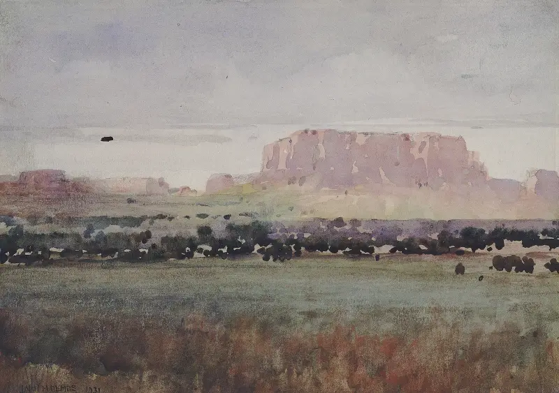 In The Plateau Country, Colorado av William Henry Holmes