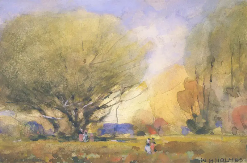 Letní scéna, William Henry Holmes