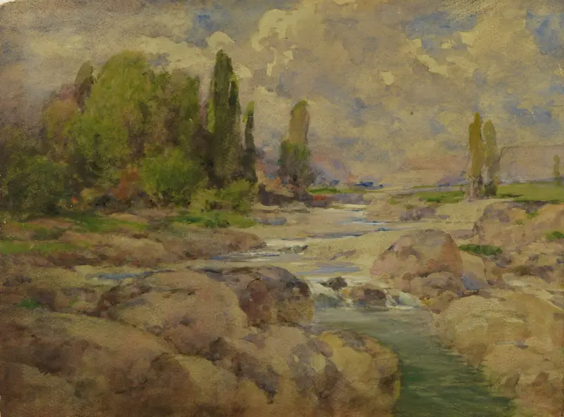 Der Normal Rock Creek von William Henry Holmes