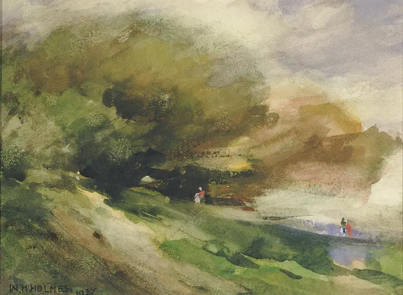 Stinná promenáda, William Henry Holmes