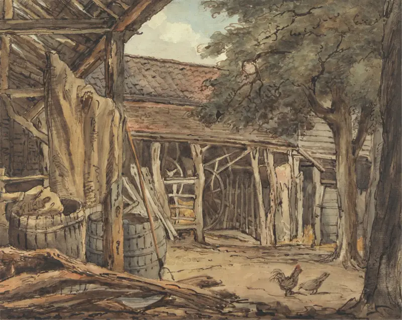 Dvůr, William Henry Hunt