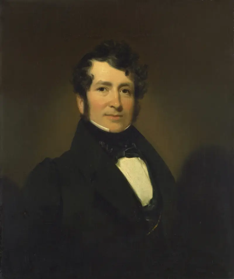 George Pope Morris von Henry Inman