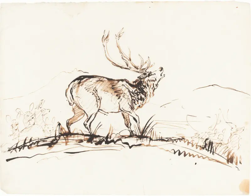 Řvoucí jelen, Sir Edwin Henry Landseer