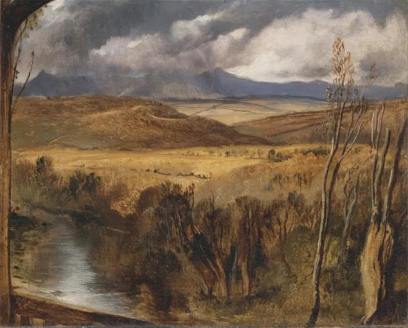 Eine schottische Hochlandschaft von Sir Edwin Henry Landseer
