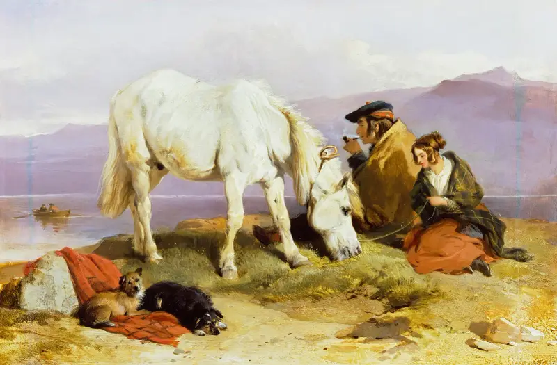 Szkocki pejzaż, Sir Edwin Henry Landseer