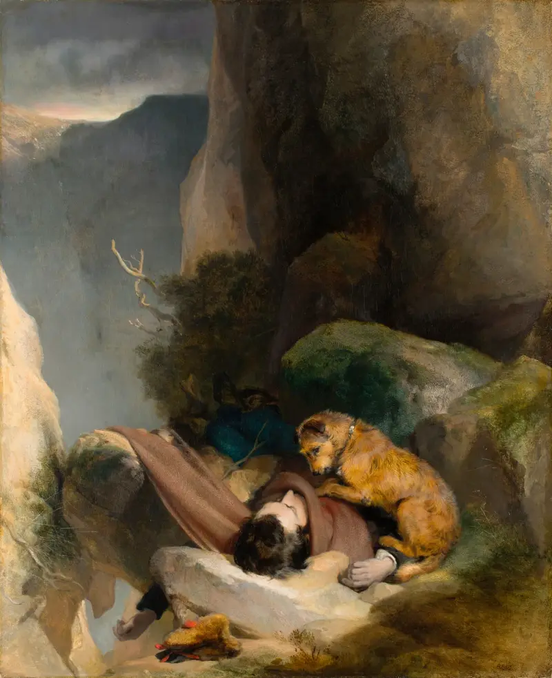 Anhänglichkeit von Sir Edwin Henry Landseer