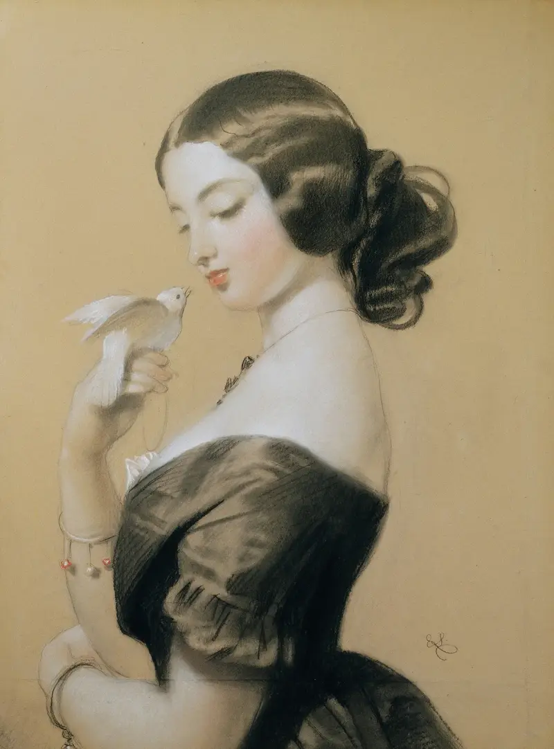 Miss Ellen Power von Sir Edwin Henry Landseer