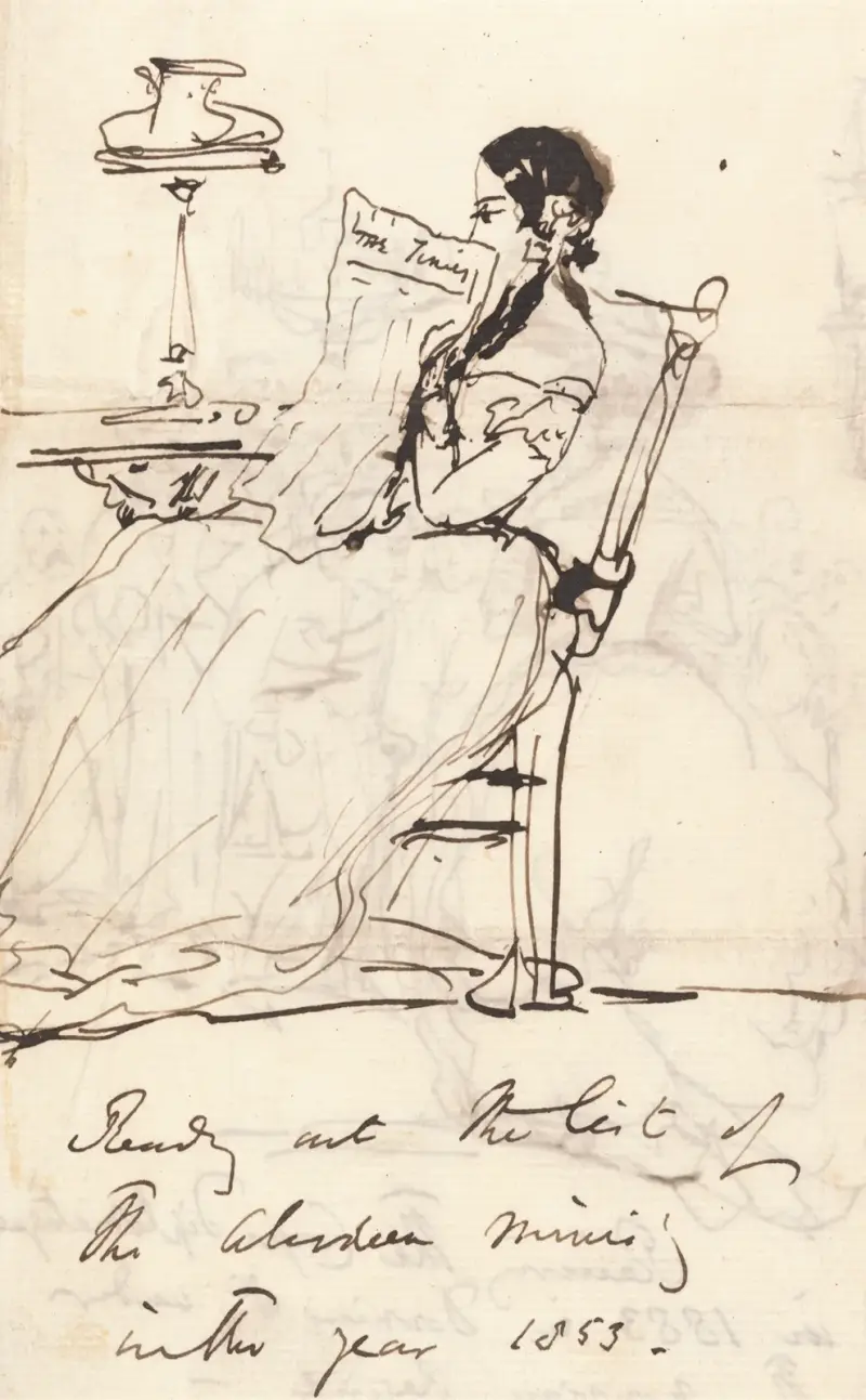 Verlesung der Ministerliste von Aberdeen von Sir Edwin Henry Landseer