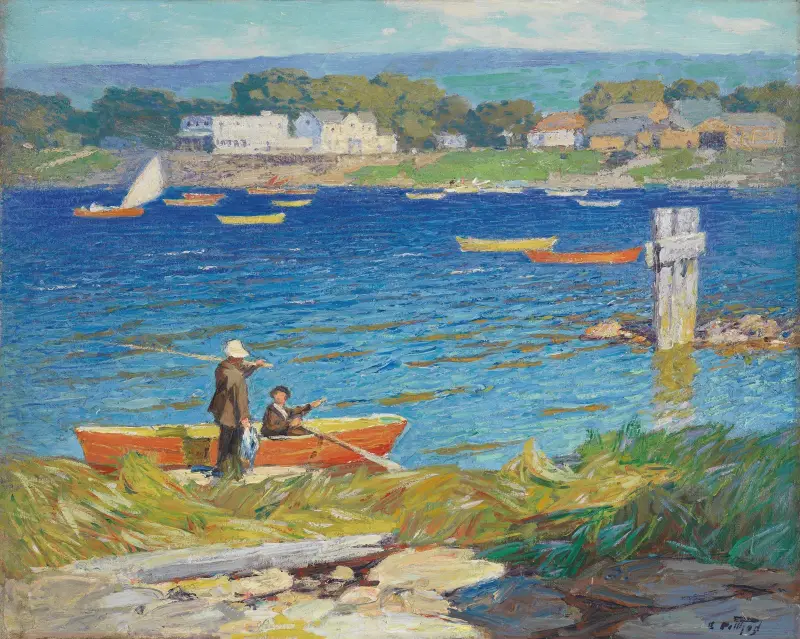 Ein Tag beim Fischen von Edward Henry Potthast