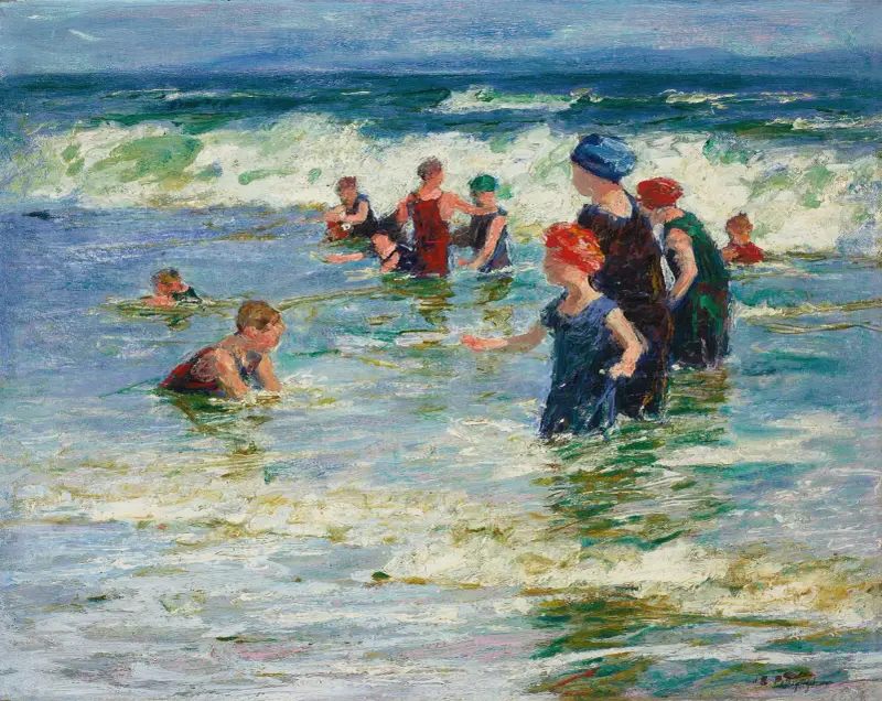 Strandszene – Nr. 1 von Edward Henry Potthast