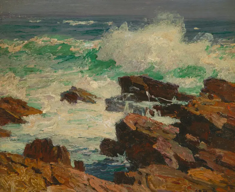 Fale rozbijające się, Edward Henry Potthast