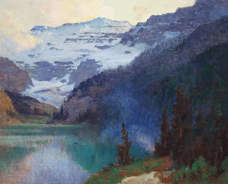 Lake Louise von Edward Henry Potthast