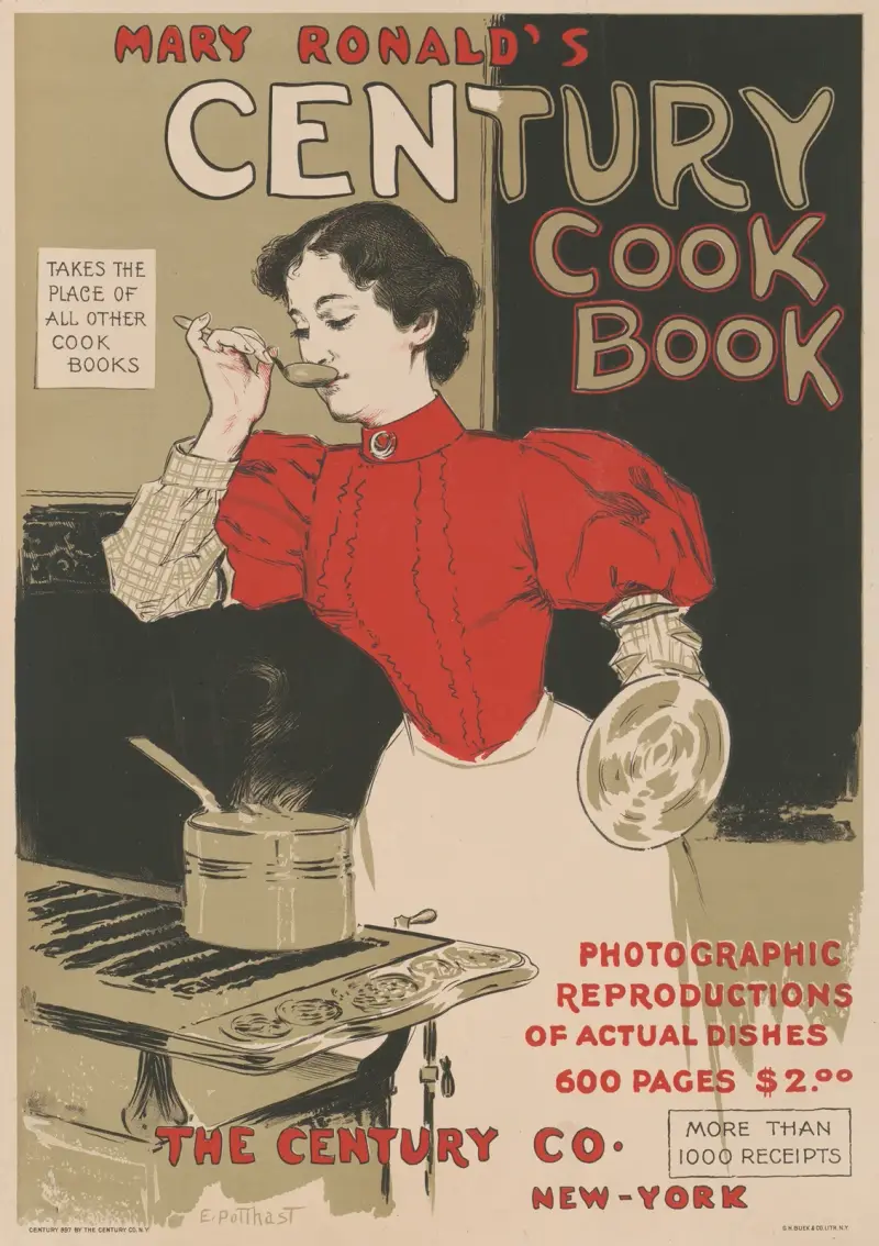 Mary Ronald's Century Cookbook, Edward Henry Potthast