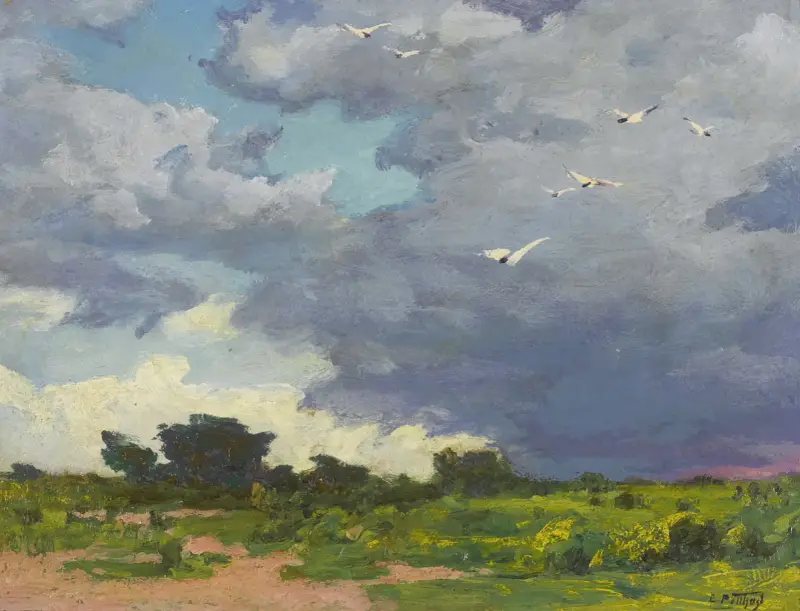 Náhlý let, Edward Henry Potthast