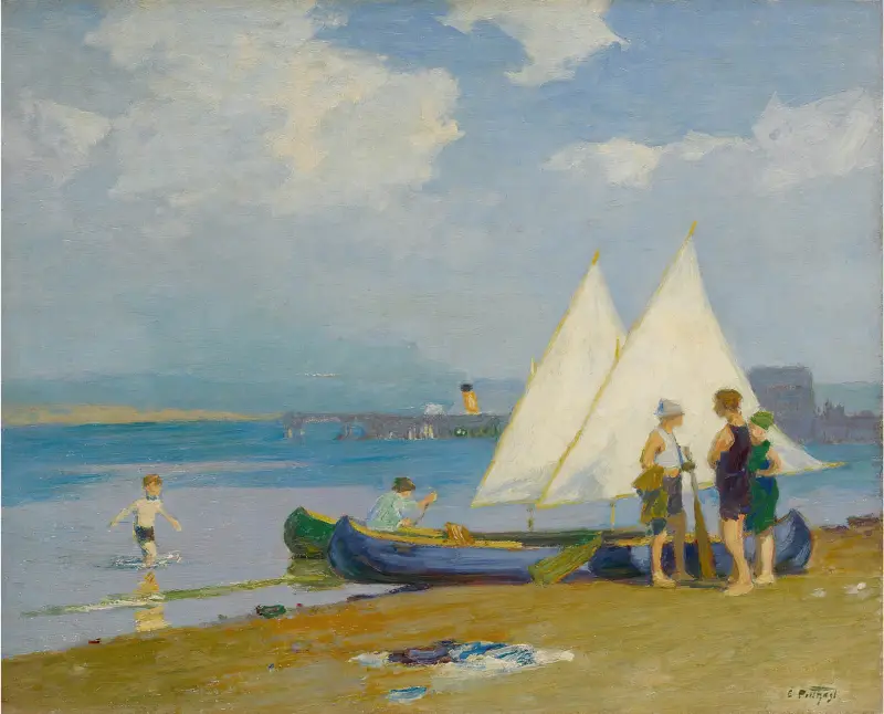 Schůzka, Edward Henry Potthast