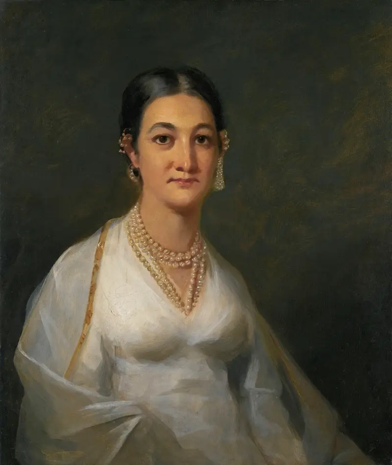 Porträtt av en ung indisk kvinna av Sir Henry Raeburn