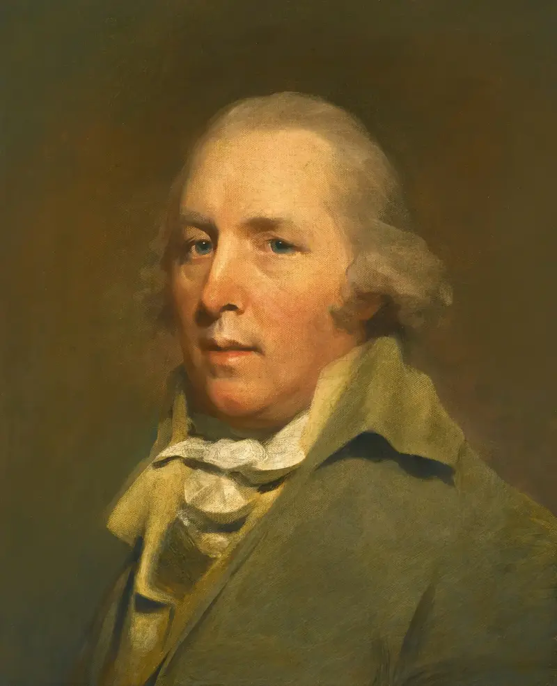 Portrait Of The Reverend John Home av Sir Henry Raeburn