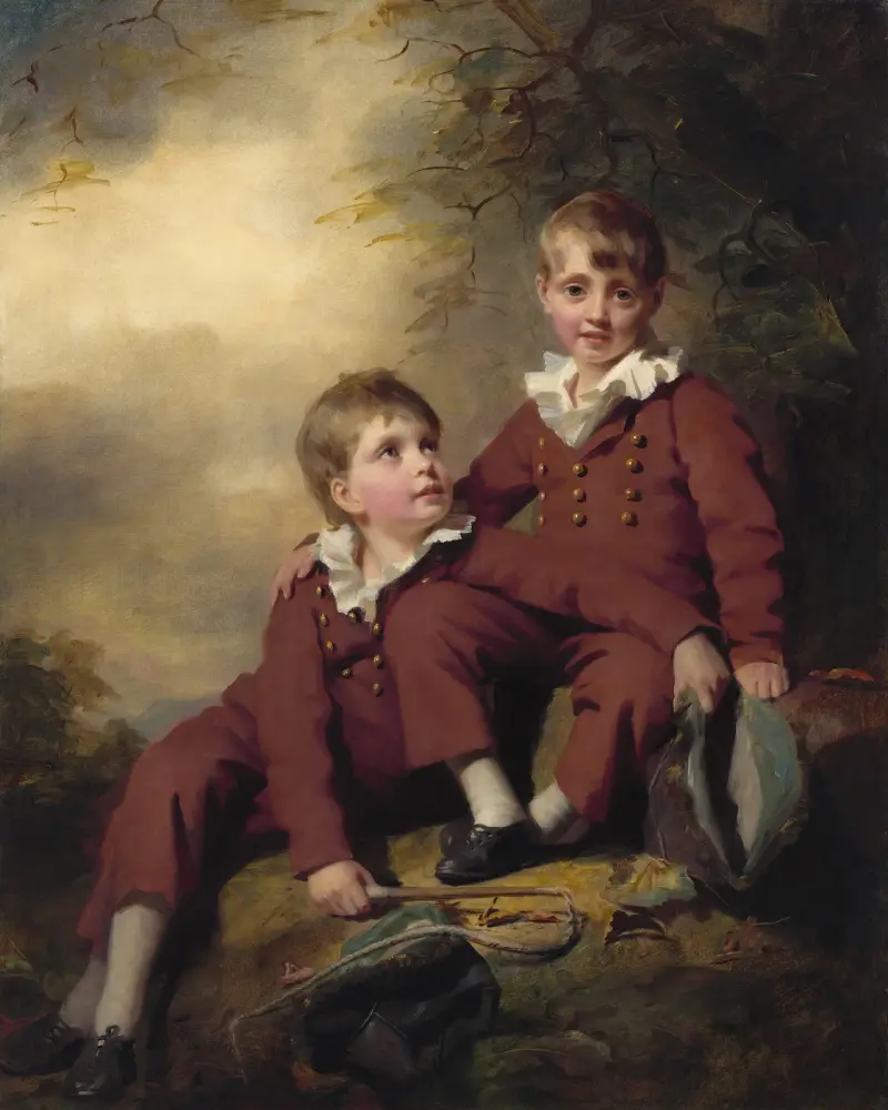 Die Binning-Kinder, wahrscheinlich um 1811 von Sir Henry Raeburn