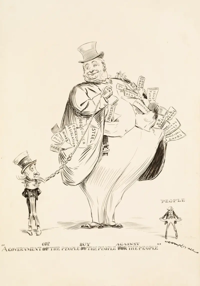 A Government Of[f] the People B[u]y the People [For] Against the People von William Henry Walker