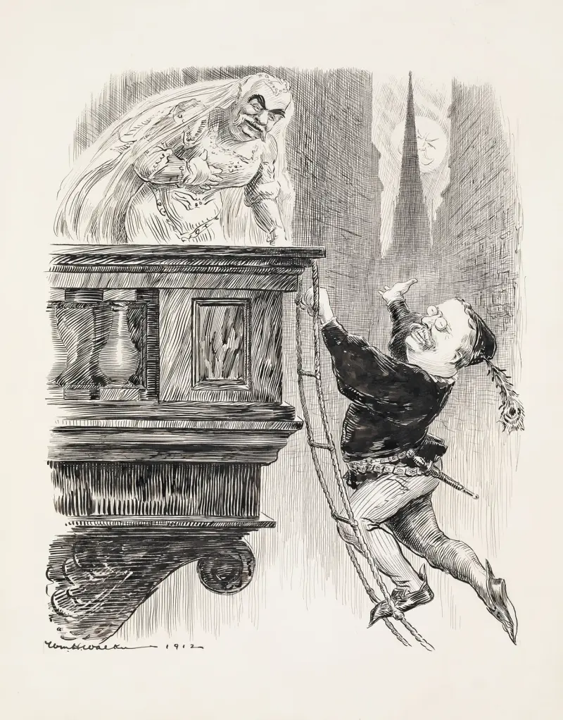 A Wall Street Wooing von William Henry Walker