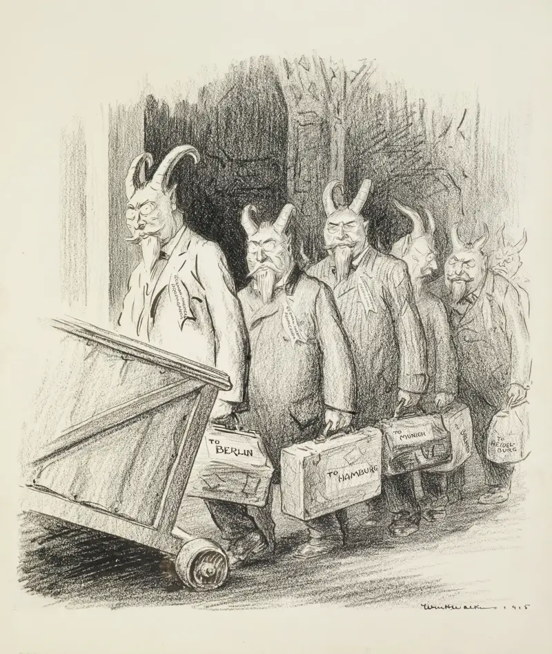 America First. Separate the goats from the sheep, William Henry Walker