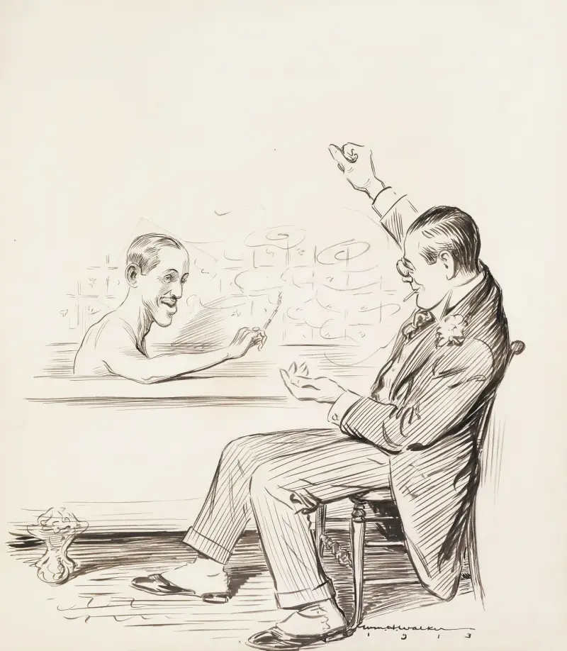 Ballingford macht König Alfons einen frühmorgendlichen Besuch von William Henry Walker