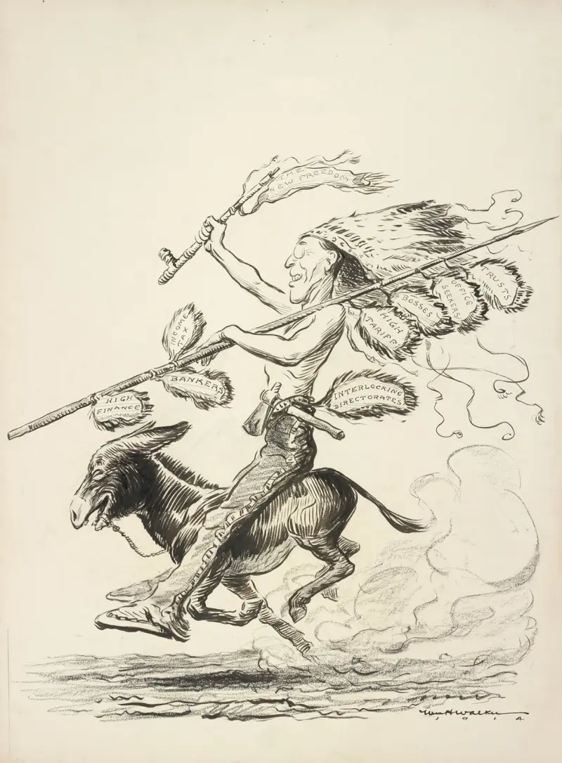 Big Pale Face Chief von William Henry Walker
