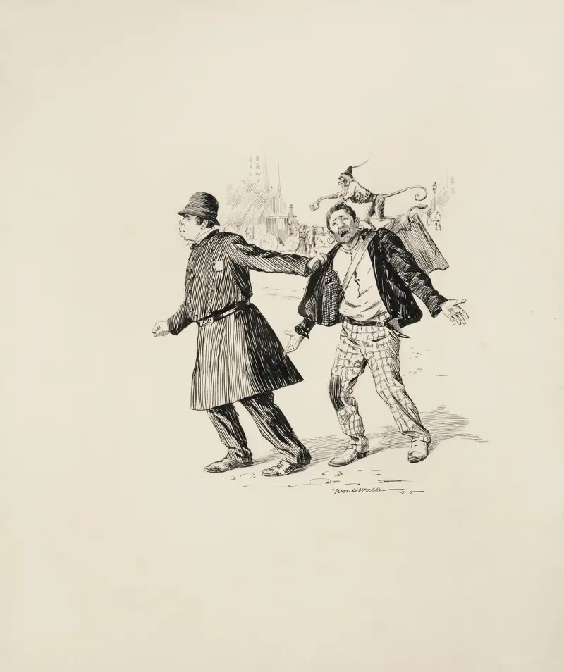 Uniesiony swą muzyką, czyli Mężczyzna z pociągnięciem, William Henry Walker