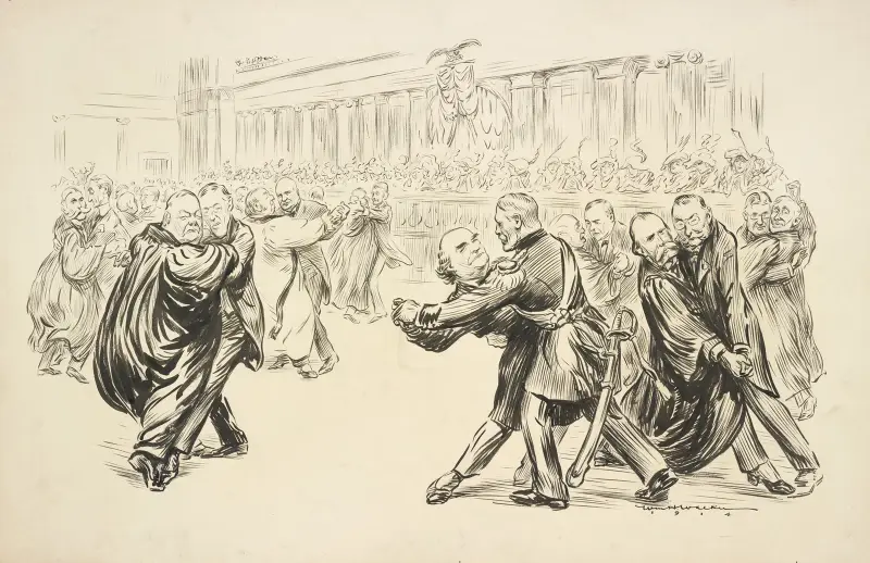 Taniec nie jest spółką ograniczającą wolność handlu, William Henry Walker