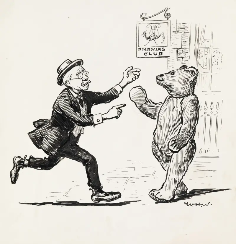Declare, declare, O Teddy bear, William Henry Walker