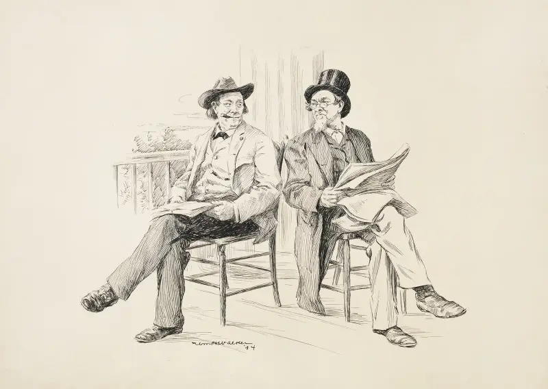 Erste Annahme von William Henry Walker