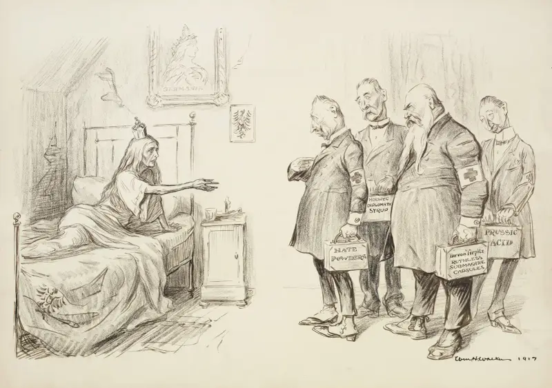 Germania; Fine Doctors; Kulturing the world while I waste away, William Henry Walker