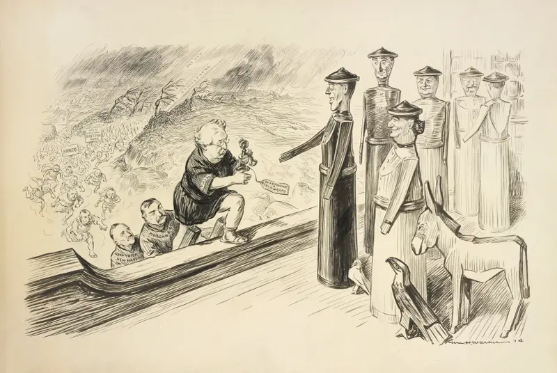 Att gå in i arken av William Henry Walker