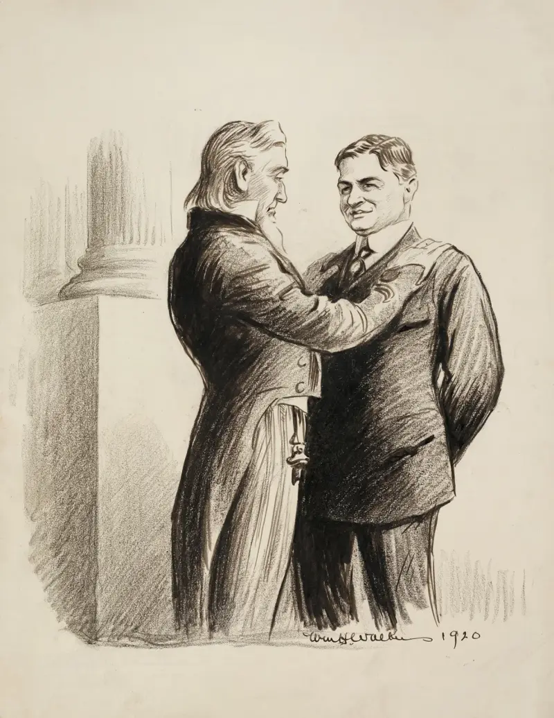 Herb, nie wiem, czy posłuchać tego impulsu, czy nie, William Henry Walker