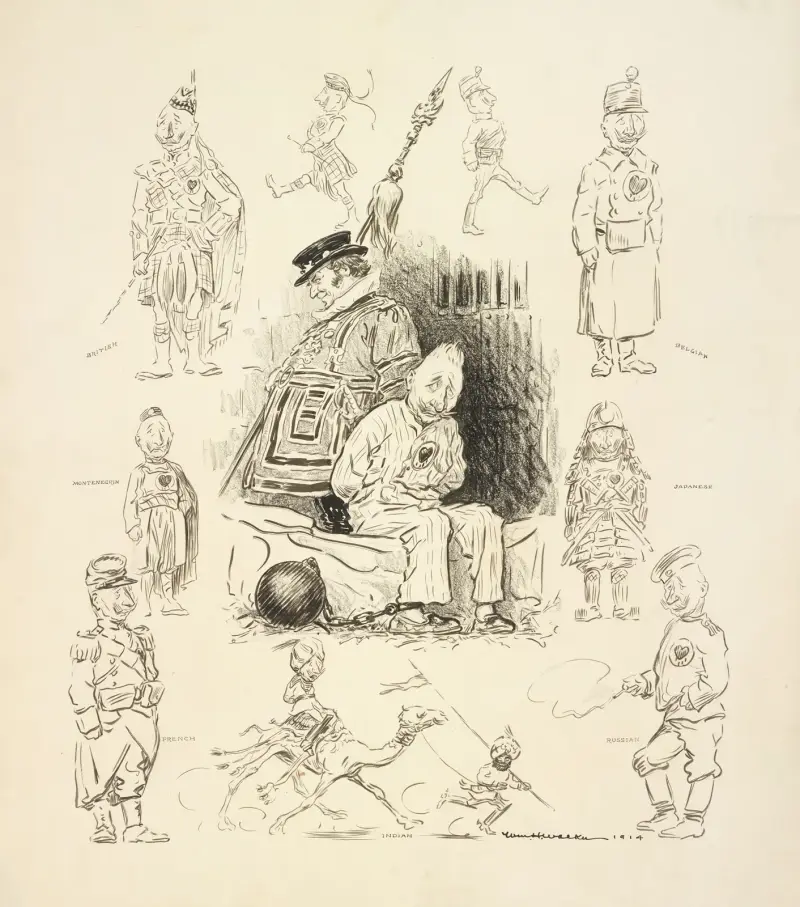 His punishment. To wear one of these uniforms each day of the week av William Henry Walker