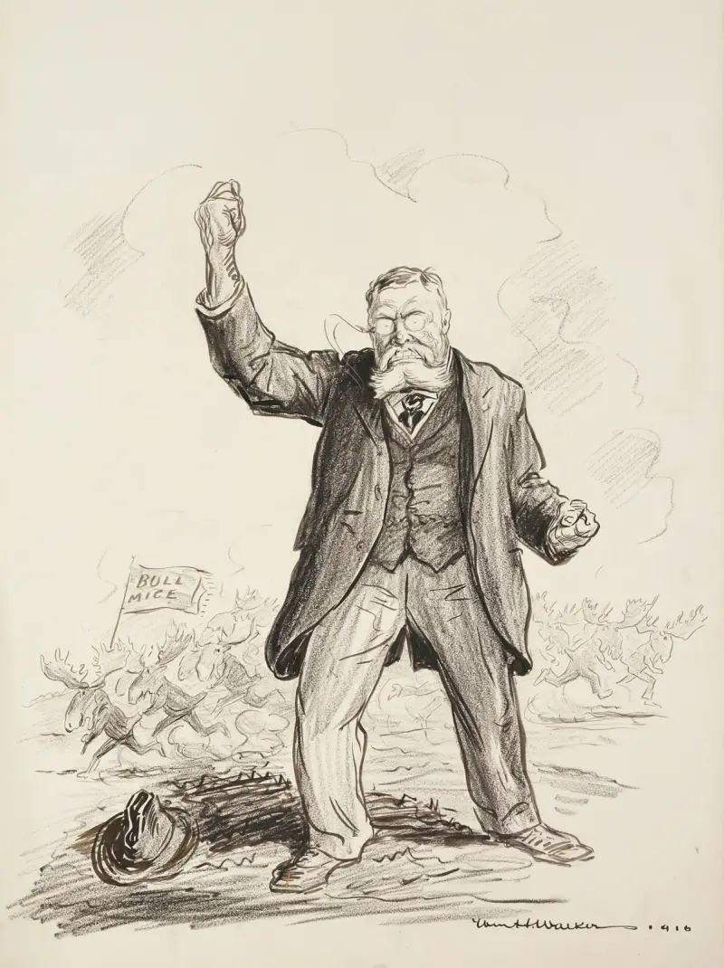 I am a Hughes man, soul and body. T. R. av William Henry Walker