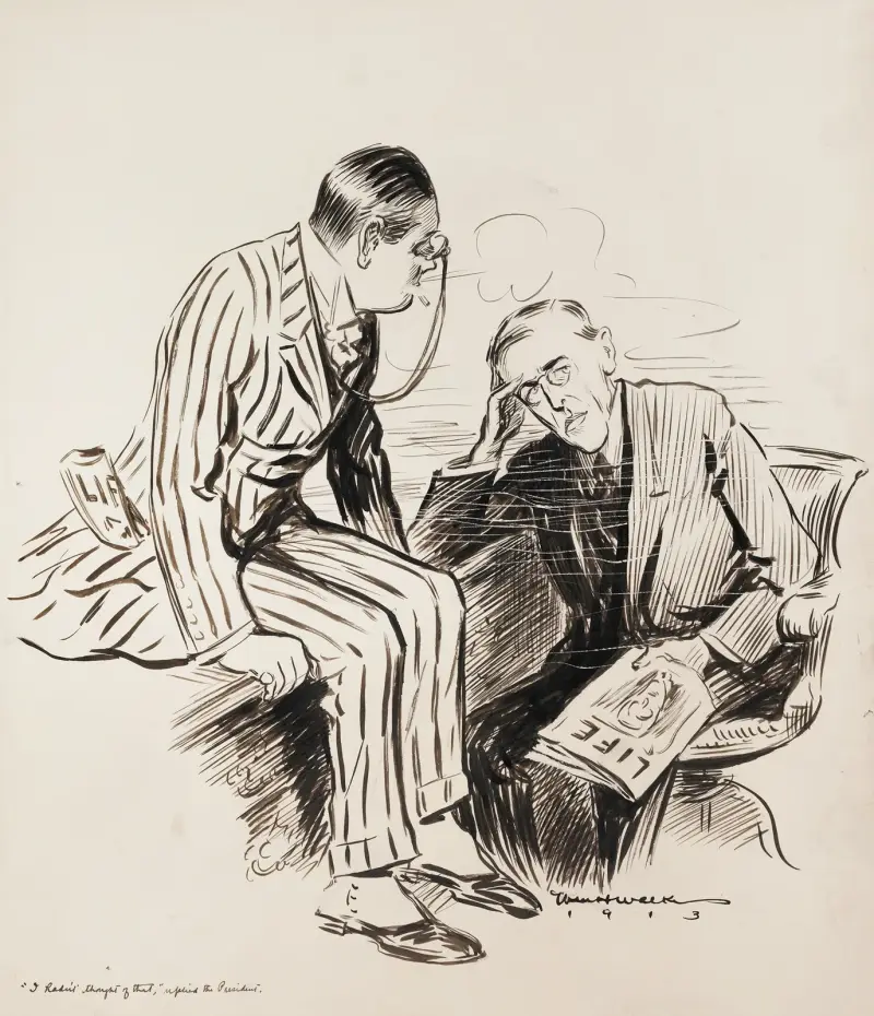 I hadn’t thought of that, replied the President, William Henry Walker