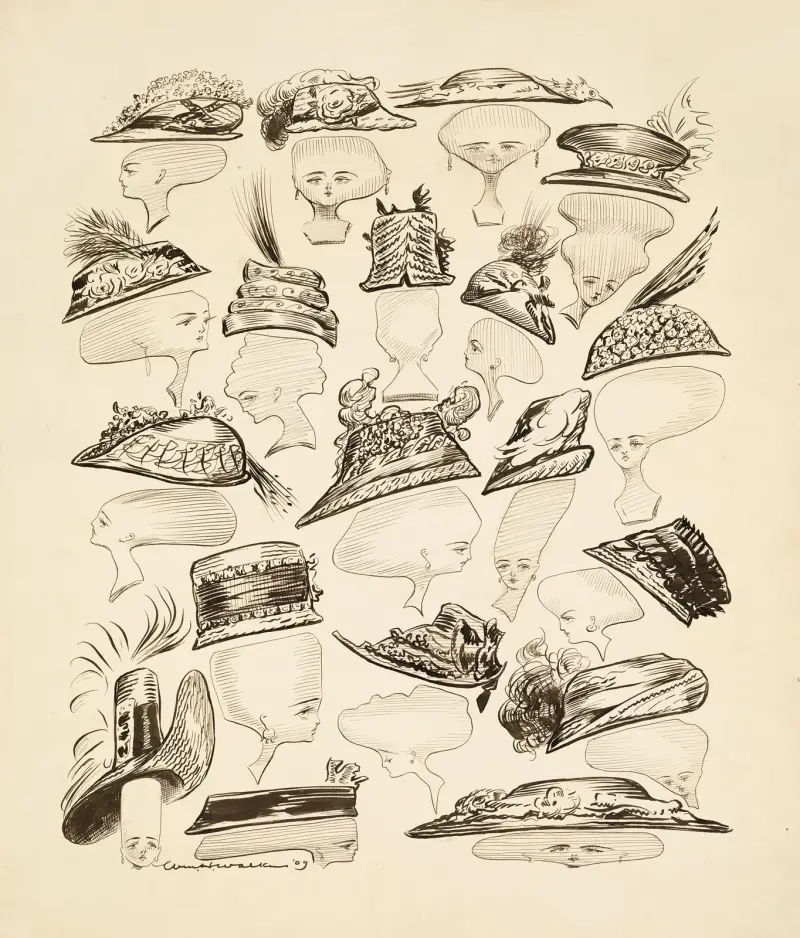 Gdyby kobieca głowa pasowała do kapelusza, William Henry Walker