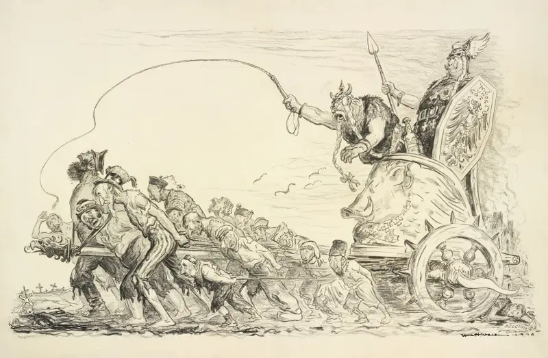John Bull; Om du hade hjälpt till, Sam, skulle vi inte vara här av William Henry Walker