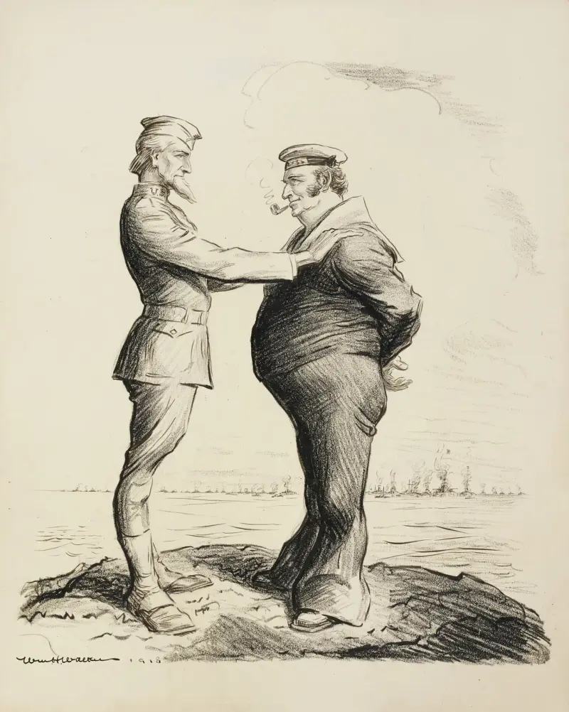 John, if it hadn’t been for that navy of yours, where would we be now av William Henry Walker