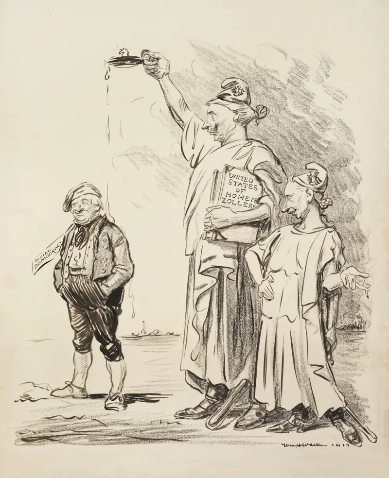 Wolność oświecająca Niemcy, William Henry Walker