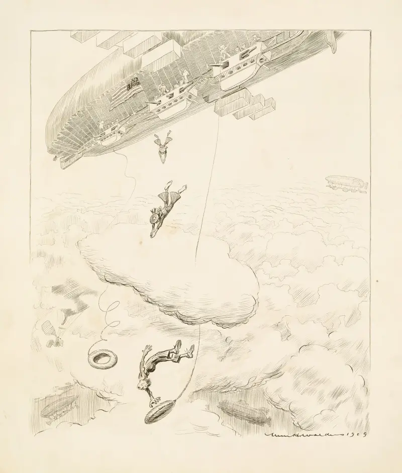 Człowiek za burtą!, William Henry Walker