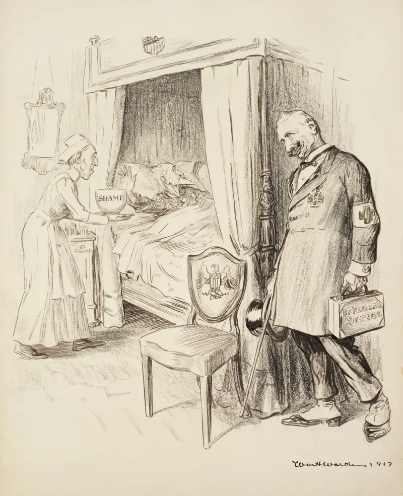 Must I drink it all; I’m full now. — Doctor will punish you if you don’t av William Henry Walker