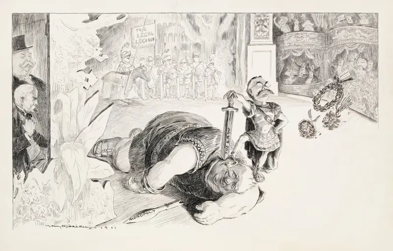 National Vaudeville. Aldrich to Taft; Wickersham always brings down the house with that play av William Henry Walker