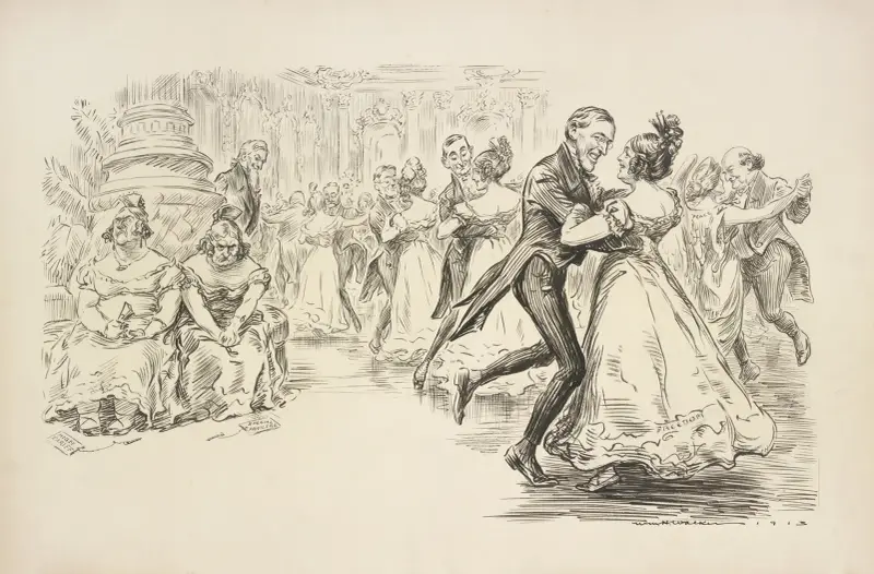 Vorwärts zum Tanz von William Henry Walker