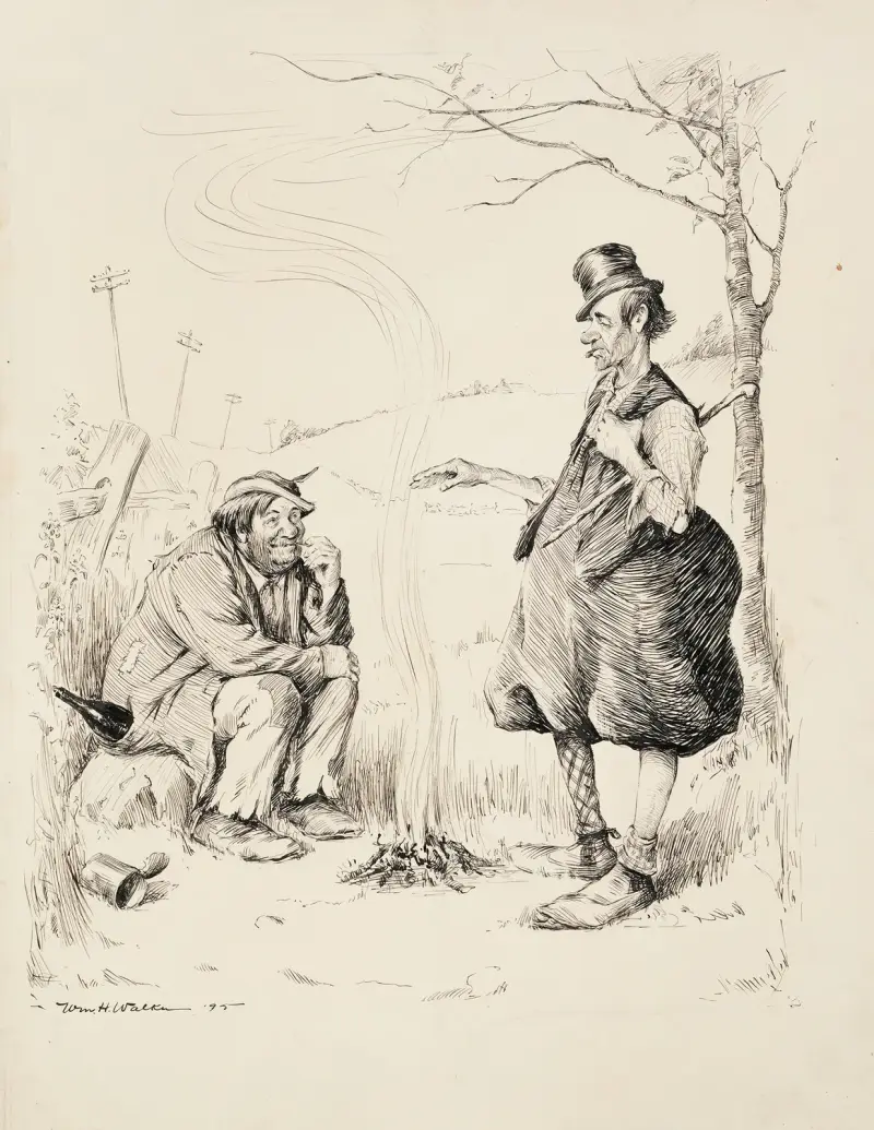 Roulette-Rauch von William Henry Walker