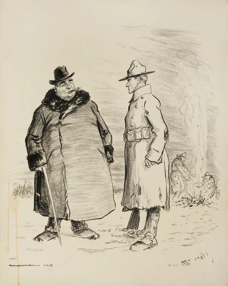 Sammy an die Hersteller von Armeemänteln von William Henry Walker