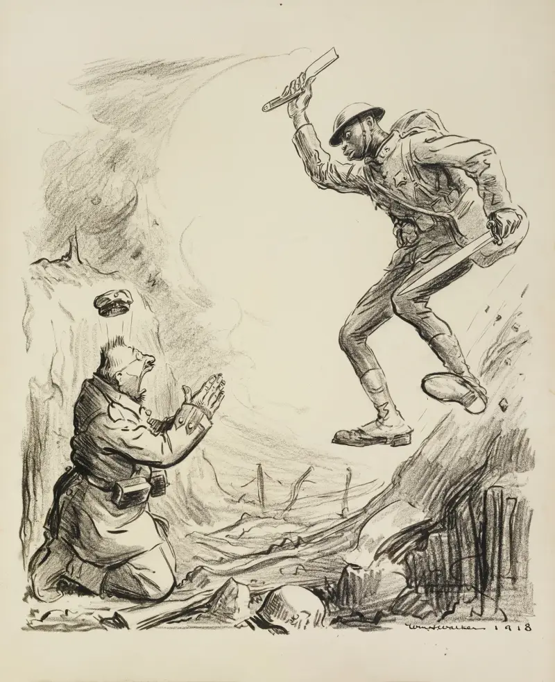 Rasur oder Haarschnitt von William Henry Walker